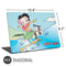 Betty Boop Surfing Universal Laptop 16.6in (13.4 x 9.7in) Skin